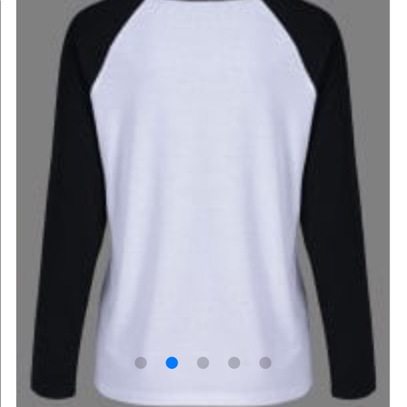 🌟6/$25🌟 Raglan Sleeve Xmas T-Shirt XL/16 - Picture 2 of 4